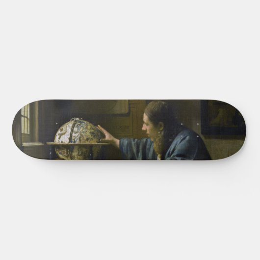 Johannes Vermeer - Der Astronom Skateboard (Horizontal)