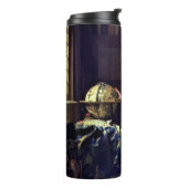 Johannes Vermeer - Der Astronom Thermosbecher (Nach links gedreht)