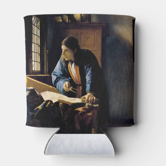 Johannes Vermeer - Der Geograf Dosenkühler (Rückseite)