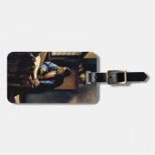 Johannes Vermeer - Der Geograf Gepäckanhänger (Vorderseite horizontal)