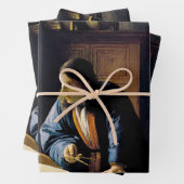 Johannes Vermeer - Der Geograf Geschenkpapier Set (Beispiel)
