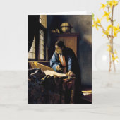 Johannes Vermeer - Der Geograf Karte (Gelbe Blume)