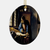 Johannes Vermeer - Der Geograf Keramik Ornament (Rechts)