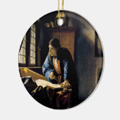 Johannes Vermeer - Der Geograf Keramik Ornament (Links)