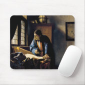 Johannes Vermeer - Der Geograf Mousepad (Mit Mouse)