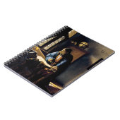 Johannes Vermeer - Der Geograf Notizblock (Linke Seite)