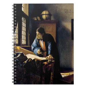 Johannes Vermeer - Der Geograf Notizblock