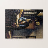 Johannes Vermeer - Der Geograf Puzzle (Horizontal)