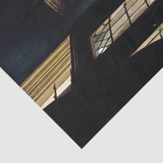 Johannes Vermeer - Der Geograf Seidenpapier (Detail)