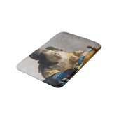 Johannes Vermeer - Der Lacemaker Badematte (Schrägansicht)