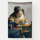 Johannes Vermeer - Der Lacemaker Banner (Vertikal)