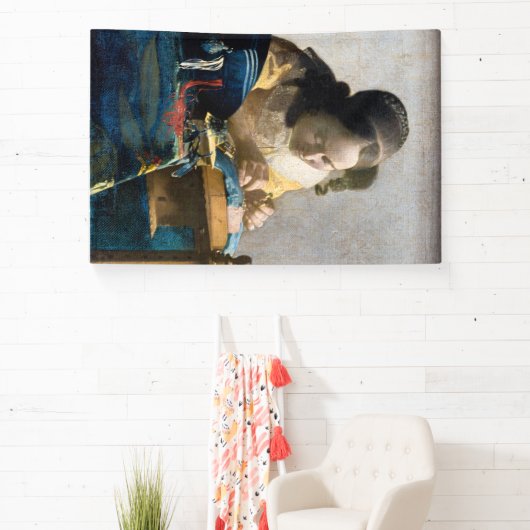 Johannes Vermeer - Der Lacemaker Banner (InSitu)