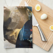 Johannes Vermeer - Der Lacemaker Geschirrtuch (Viertel Falte)