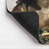 Johannes Vermeer - Der Lacemaker Mousepad (Ecke)