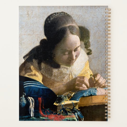 Johannes Vermeer - Der Lacemaker Planer (Rückseite)