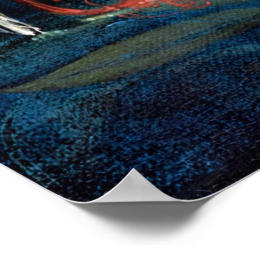 Johannes Vermeer - Der Lacemaker Poster (Ecke)