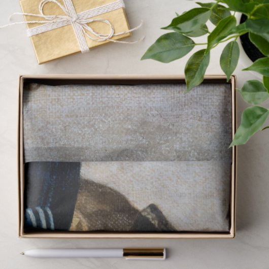 Johannes Vermeer - Der Lacemaker Seidenpapier (Geschenk)