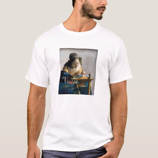 Johannes Vermeer - Der Lacemaker T-Shirt (Vorderseite)