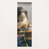 Johannes Vermeer - Der Lacemaker Yogamatte (Vorderseite)