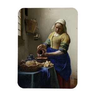 Johannes Vermeer "der Milkmaid " Magnet