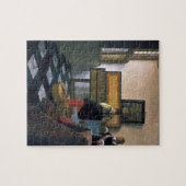 Johannes Vermeer - der Musikunterricht Puzzle (Horizontal)