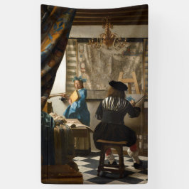 Johannes Vermeer - Die Allegorie des Malens Banner