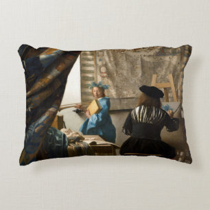 Johannes Vermeer - Die Allegorie des Malens Dekokissen