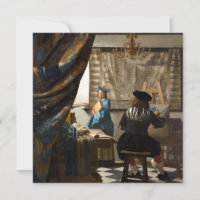 Johannes Vermeer - Die Allegorie des Malens