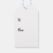 Johannes Vermeer - Die Allegorie des Malens Geschenkanhänger (Rückseite)