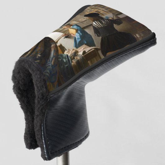 Johannes Vermeer - Die Allegorie des Malens Golf Headcover (3/4 Vorderseite)