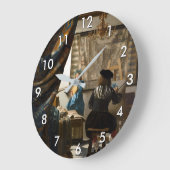 Johannes Vermeer - Die Allegorie des Malens Große Wanduhr (Winkel)