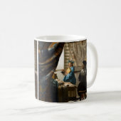 Johannes Vermeer - Die Allegorie des Malens Kaffeetasse (VorderseiteRechts)