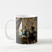 Johannes Vermeer - Die Allegorie des Malens Kaffeetasse (Links)