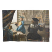 Johannes Vermeer - Die Allegorie des Malens Kissenbezug (Vorderseite)