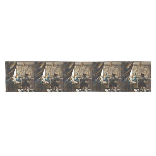 Johannes Vermeer - Die Allegorie des Malens Kurzer Tischläufer (Horizontal)