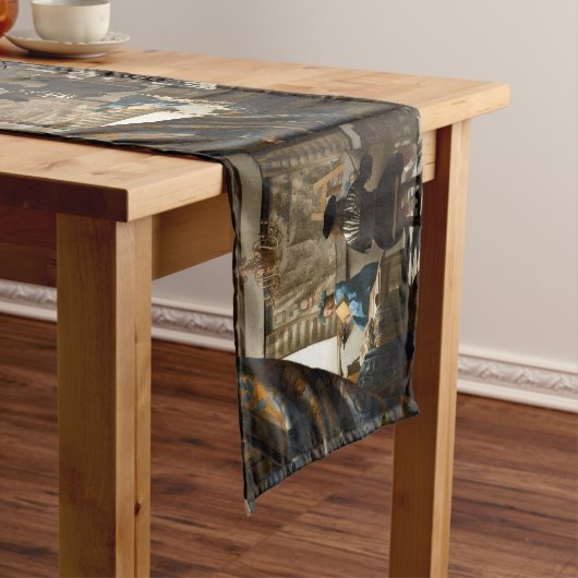 Johannes Vermeer - Die Allegorie des Malens Kurzer Tischläufer (Beispiel)