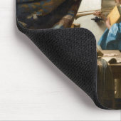 Johannes Vermeer - Die Allegorie des Malens Mousepad (Ecke)