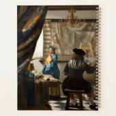 Johannes Vermeer - Die Allegorie des Malens Planer (Rückseite)
