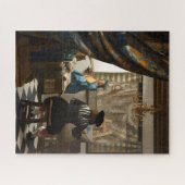 Johannes Vermeer - Die Allegorie des Malens Puzzle (Horizontal)