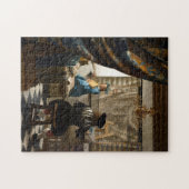 Johannes Vermeer - Die Allegorie des Malens Puzzle (Horizontal)