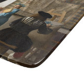 Johannes Vermeer - Die Allegorie des Malens Schneidebrett (Ecke)