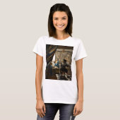 Johannes Vermeer - Die Allegorie des Malens T-Shirt (Vorne ganz)
