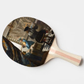 Johannes Vermeer - Die Allegorie des Malens Tischtennis Schläger (Seitenansicht)