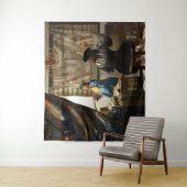 Johannes Vermeer - Die Allegorie des Malens Wandteppich (Beispiel)