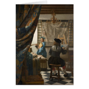 Johannes Vermeer, die Kunst des Malens