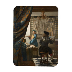 Johannes Vermeer, die Kunst des Malens Magnet