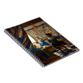 Johannes Vermeer Die Kunst des Malens Notizblock (Rechte Seite)