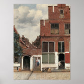 Johannes Vermeer - Die Little Street Classic Poster (Vorne)