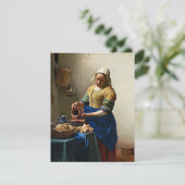 Johannes Vermeer, die Milchmädchen (Stehend Vorderseite)