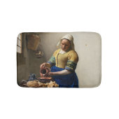 Johannes Vermeer - Die Milchmädchen Badematte (Vorderseite)